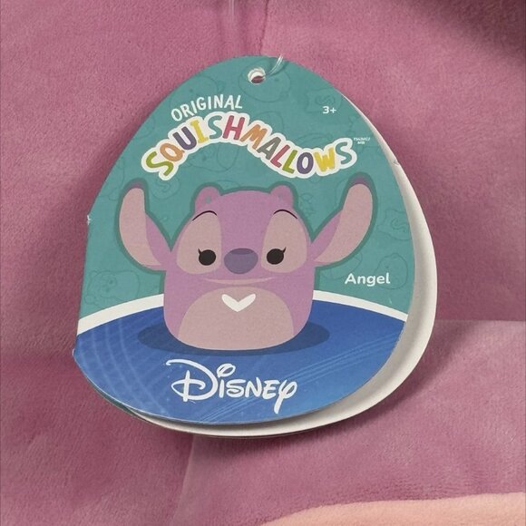 New! Bundle (2) Squishmallows Disney 20” Lilo & Stitch Plush Angel & Stitch Nwt! - Picture 11 of 16